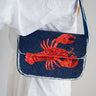 Lobster Beaded Shoulder Bag- Sample Sale- Final Sale - Lisi Lerch
