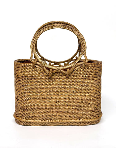 Lola - Circle Handle Bali Bag - Lisi Lerch