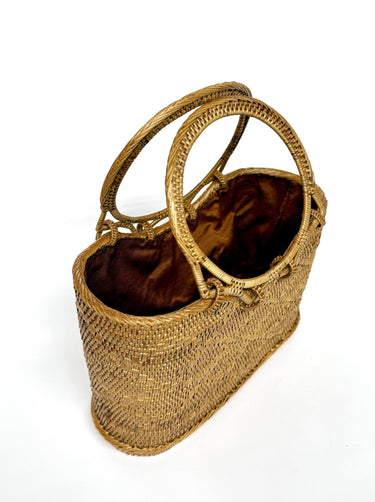 Lola - Circle Handle Bali Bag - Lisi Lerch
