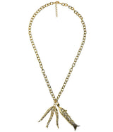 Lucky Double Fish Necklace - Momma and Baby Fish - Lisi Lerch