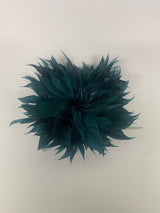 Lulu - Black Faille with Feather - Lisi Lerch