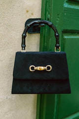 Lulu Black Suede - Bamboo Toggle - Lisi Lerch