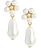 Maeve Pearl Drop Earring - 18k Gold Plated - Lisi Lerch