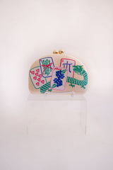 Mahjong Clutch- Embroidered - Lisi Lerch