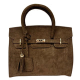 Margo - Faux Suede Handbag - Lisi Lerch