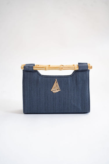 Mary Colored Clutch - Bamboo Natural Handle - Lisi Lerch