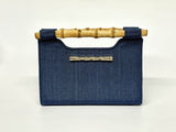 Mary Colored Clutch - Bamboo Natural Handle - Lisi Lerch