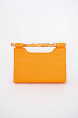 Mary Colored Clutch - Bamboo Natural Handle - Lisi Lerch