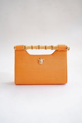 Mary Colored Clutch - Bamboo Natural Handle - Lisi Lerch