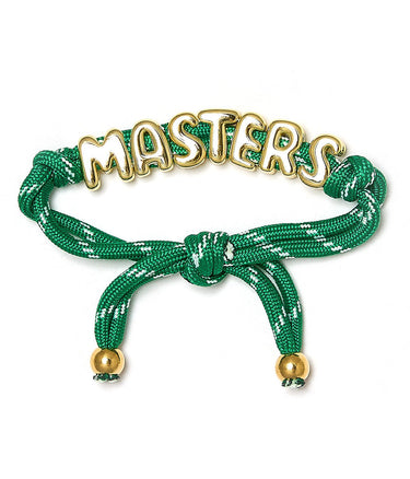 Masters Green Cord Pull Bracelet - PreOrder 3/15 - Lisi Lerch