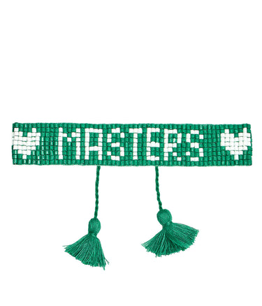 Masters - Flat Adjustable Beaded Bracelet