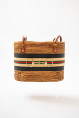 Medium Charlotte - Black/Sand Layer - Large Snaffle - Lisi Lerch