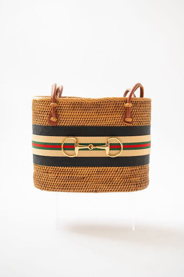 Medium Charlotte - Black/Sand Layer - Large Snaffle - Lisi Lerch