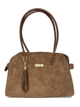 Megan - Faux Suede Medicine Bag - Lisi Lerch