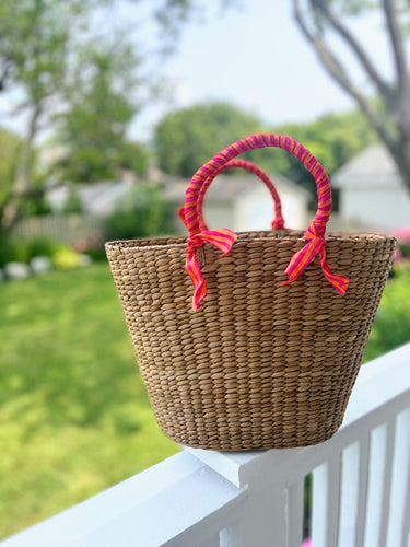 Megan Tote - Ribbon Handles - Lisi Lerch