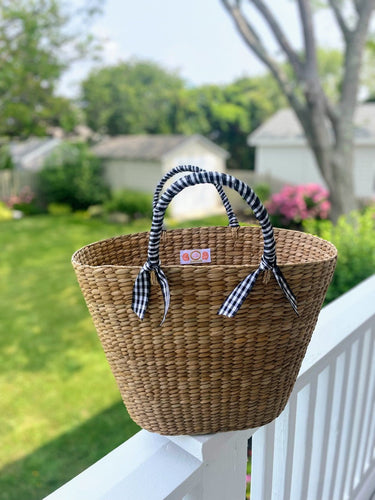 Megan Tote - Ribbon Handles - Lisi Lerch