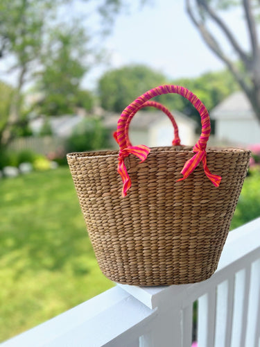 Megan Tote - Ribbon Handles - Lisi Lerch