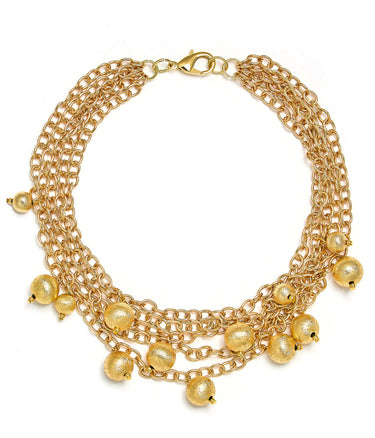 Helen Mutli Strand Ball Necklace