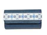 Navy Avery- Blue Daisy Print Band- Sample Sale- Final Sale - Lisi Lerch