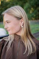 Nina Earring - Pearl and & Rhinestone - Lisi Lerch