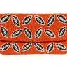 Orange Football Beaded Clutch- Sample Sale- Final Sale - Lisi Lerch