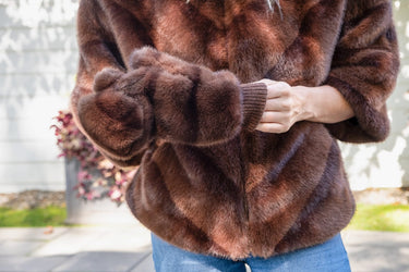 Paige Faux Fur Mittens - Lisi Lerch