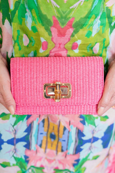 Pink Lilly Clutch - Lisi Lerch
