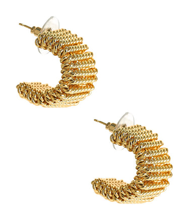 Piper - Statement Hoop - 18k Gold Plated - Lisi Lerch