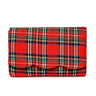 Red Plaid Scalloped Ruby- Sample Sale- Final Sale - Lisi Lerch