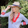 Red White and Blue Fedora - Lisi Lerch