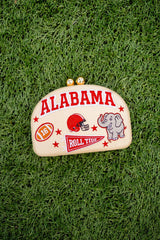 Roll Tide - Embroidered Clutch - Lisi Lerch