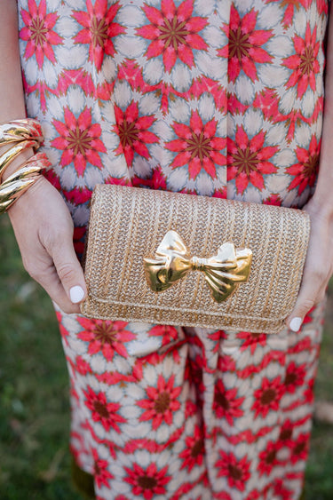 Ruby - Gold Fabric - Charms - Lisi Lerch