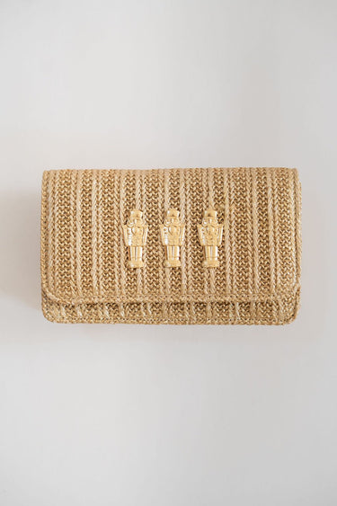 Ruby - Gold Fabric - Charms - Lisi Lerch