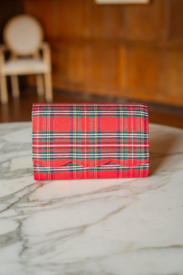 Ruby Scalloped - Red Plaid - Lisi Lerch