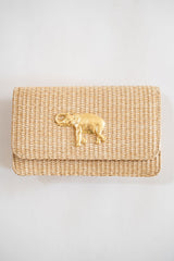 Ruby Straw Clutch - Lisi Lerch