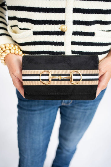 Ruby Tan & Black Stripe Band with Snaffle - Lisi Lerch