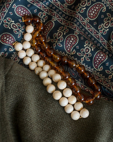 Ryan Beaded Acrylic Necklace - Lisi Lerch