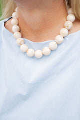 Ryan Beaded Acrylic Necklace - Lisi Lerch