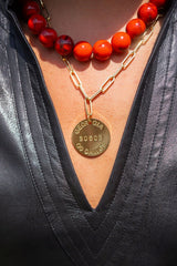 Ryan Beaded Acrylic Necklace - Lisi Lerch