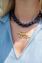 Ryan Beaded Acrylic Necklace - Lisi Lerch
