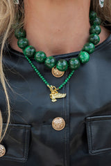 Ryan Beaded Acrylic Necklace - Lisi Lerch
