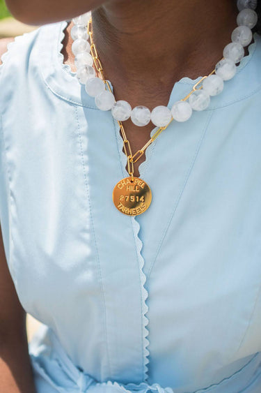 Ryan Beaded Acrylic Necklace - Lisi Lerch