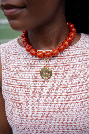 Ryan Beaded Acrylic Necklace - Lisi Lerch