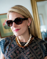 Ryan Beaded Acrylic Necklace - Lisi Lerch