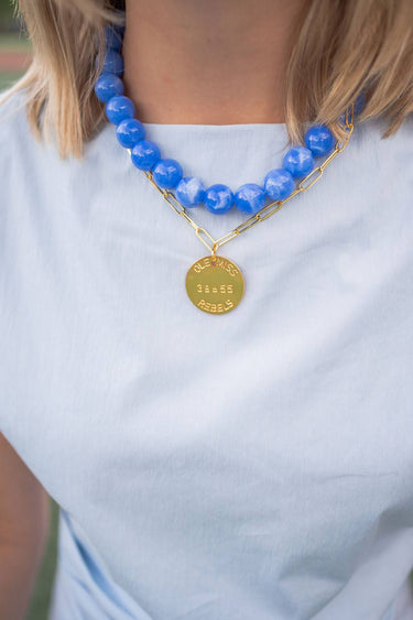 Ryan Beaded Acrylic Necklace - Lisi Lerch