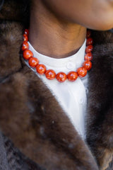 Ryan Beaded Acrylic Necklace - Lisi Lerch