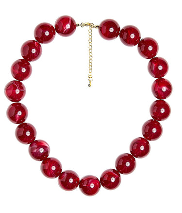 Ryan Beaded Acrylic Necklace - Lisi Lerch