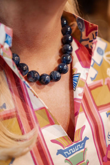 Ryan Beaded Acrylic Necklace - Lisi Lerch