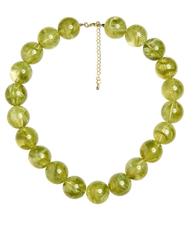 Ryan Beaded Acrylic Necklace - Lisi Lerch