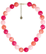 Ryan Beaded Acrylic Necklace- Multi Color - Lisi Lerch